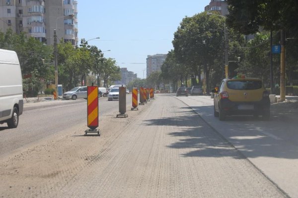 Lucrările de modernizare între Gara CFR și stațiunea Mamaia continuă