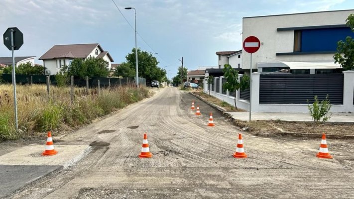  Atenție, șoferi! Se reabilitează carosabilul pe străzile Tache Ionescu și Henri Coandă din cartierul Palazu Mare