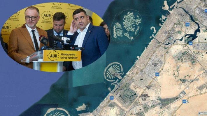 Partidul AUR promite construirea de insule artificiale ca-n Dubai