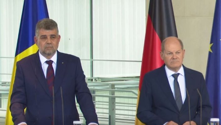 Scholz: Doresc să mulţumesc României pentru reacţia fermă pe care a avut-o la invazia rusă în Ucraina