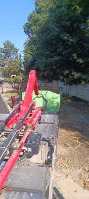În Palazu Mare s-au amplasat containere de mari dimensiuni pentru deșeurile voluminoase 