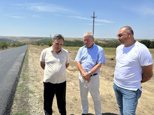 Reabilitarea DJ 307 Deleni – Șipote a fost finalizată   