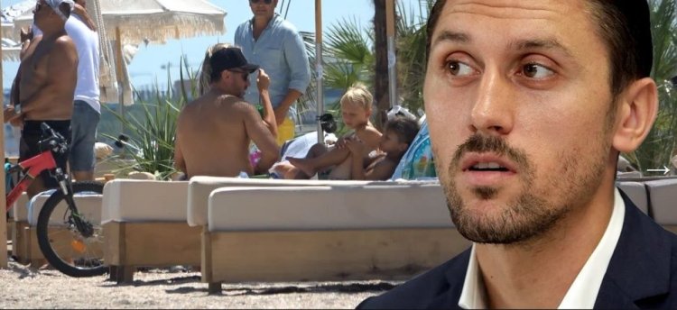 Ciprian Marica, nevoit să facă plajă într-o altă locație din Mamaia, după ce s-a închis plaja Caelia