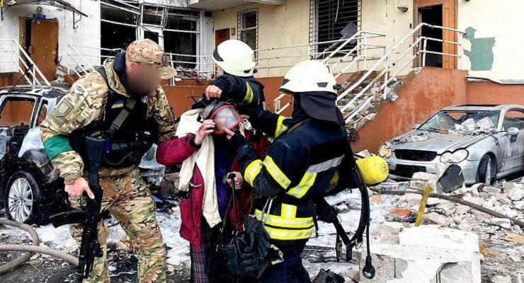 A doua noapte de atacuri aeriene ruseşti asupra oraşului ucrainean Odesa