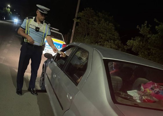 Razii ale polițiștilor, la Cumpăna. Amenzi pe bandă rulantă