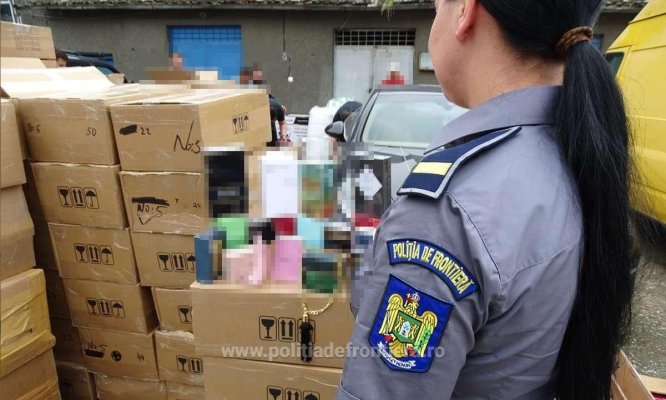 Marfă contrafăcută, în valoare de 1,2 milioane lei, depistată în Portul Constanța 