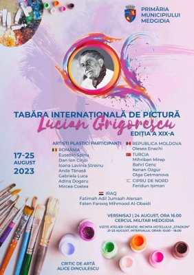 Medgidia va găzdui cea de-a XIX-a ediție a Taberei Internaționale de Pictură „Lucian Grigorescu”