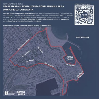 Consultare publică privind realizarea PUZ-ului din Zona Peninsulară