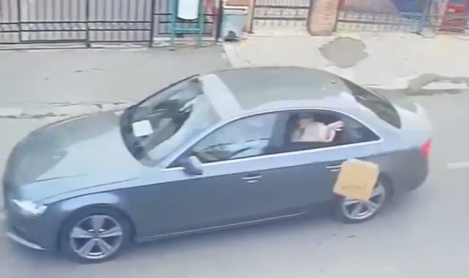 Și-a aruncat gunoiul din mașină pe domeniul public și s-a ales cu amendă de 500 de lei