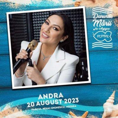 Smiley, Andra și 3 Sud Est au încântat publicul, la Festivalul „Darurile Mării la Agigea“