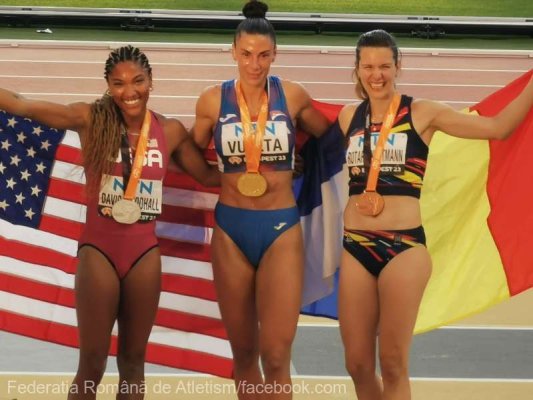 Atletism: Alina Rotaru-Kottmann, medaliată cu bronz în proba de lungime la Mondiale