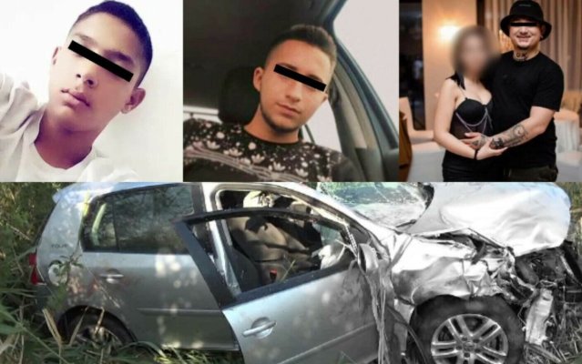  Tinerii morţi în accidentul din Alba au fost înmormântaţi