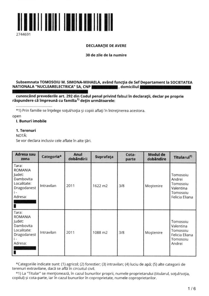 Angajari ciudate la Nuclearelectrica, vezi cine a avut sansa sa prinda un job bine platit  