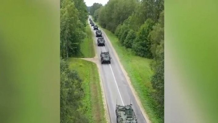Alertă în Letonia din cauza amenințării Wagner. Blindate scoase pe străzi și soldați mobilizați 