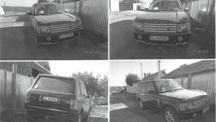 ANAF scoate la vânzare un Range Rover cu 2300 de euro