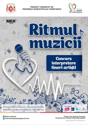 „Ritmul muzicii”, proiect dedicat tinerilor artiști