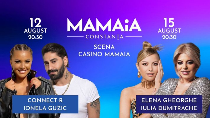 Weekendul prelungit aduce două zile de spectacol, la Mamaia