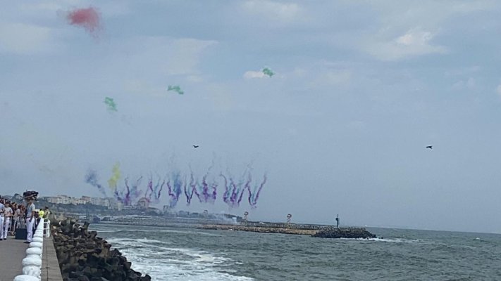 Artificii și efecte pirotehnice, în premieră națională, de Ziua Marinei. Video