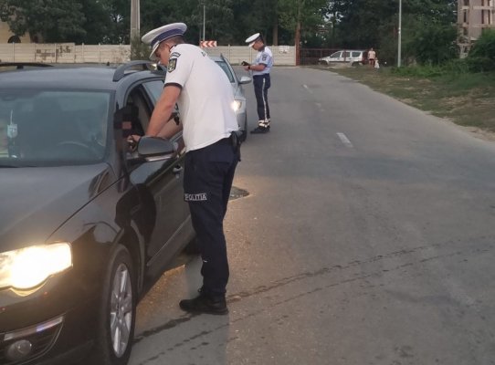 La volan, fără permis, pe străzile din județul Constanța 