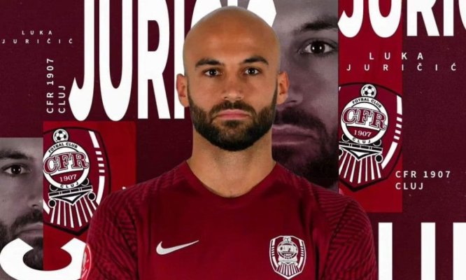 CFR Cluj și-a prezentat noul atacant