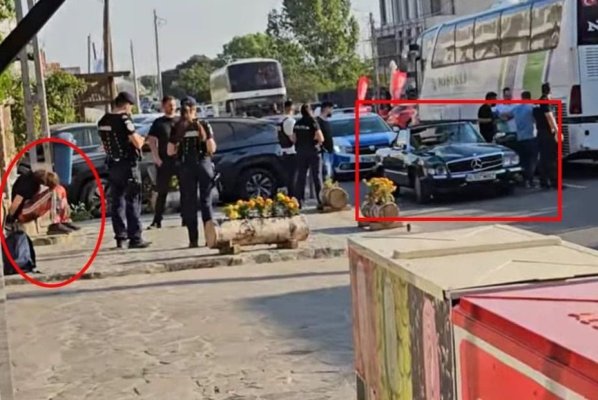 Șoferul care a produs accidentul de la ieșirea din 2 Mai a fost dus la Spitalul Mangalia