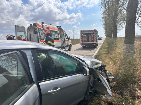 Accident rutier produs pe drumul județean DJ222C , între localitățile Tulcea și Agighiol