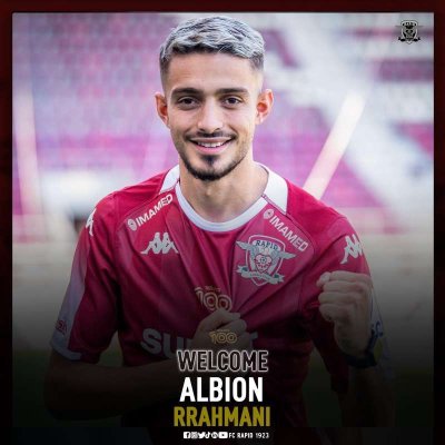 Rapid l-a achiziţionat pe atacantul Albion Rrahmani