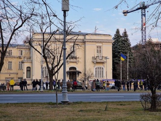 Ambasada Ucrainei: Facem apel să nu se disemineze video-uri cu atacurile ruseşti asupra infrastructurii portuare ucrainene