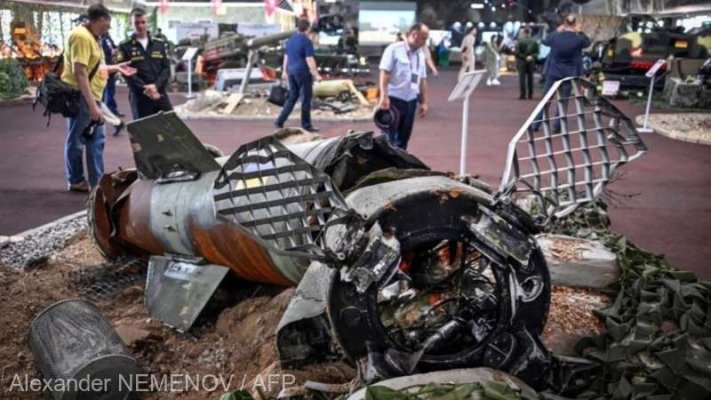 Rusia a expus la Moscova arme occidentale capturate în Ucraina