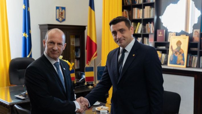 Ambasadorul Israelului, după întâlnirea cu George Simion: Mesajul AUR - fără precedent