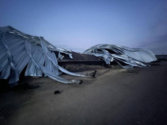 Porturi ucrainene bombardate: 270.000 de tone de cereale au fost distruse într-o lună