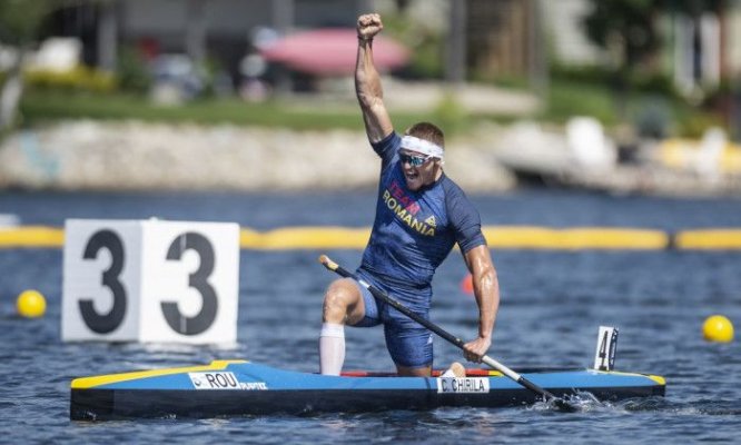 Tulceanul Cătălin Chirilă a câştigat medalia de aur la canoe simplu 500 m la Mondiale