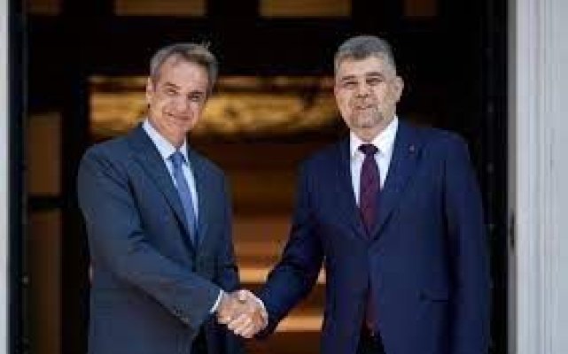 Ciolacu-întrevedere cu premierul grec, la Atena; discuţiile au vizat consolidarea cooperării bilaterale şi regionale