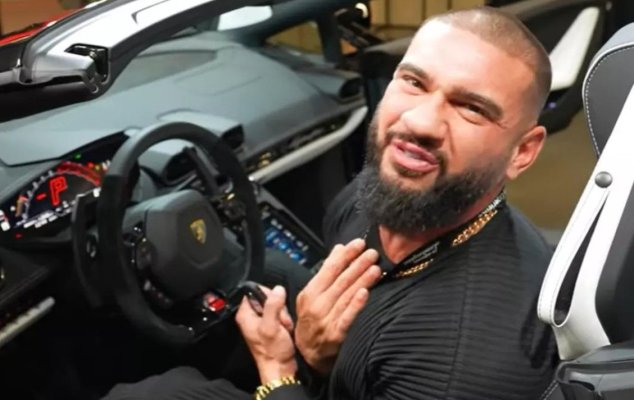 Dorian Popa, prins drogat la volanul bolidului Lamborghini. Video