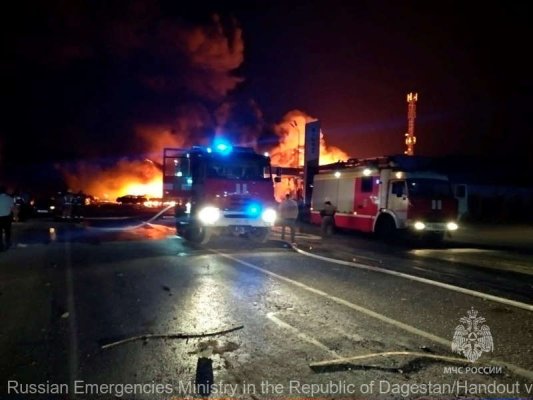  Rusia: Cel puţin 35 de morţi şi zeci de răniţi într-o explozie la o benzinărie din Daghestan