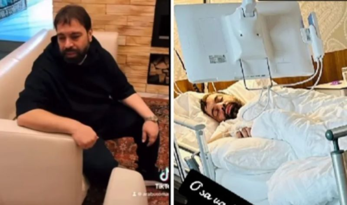 Florin Salam, în stare gravă? Manelistul apare pe perfuzii într-un spital. Video