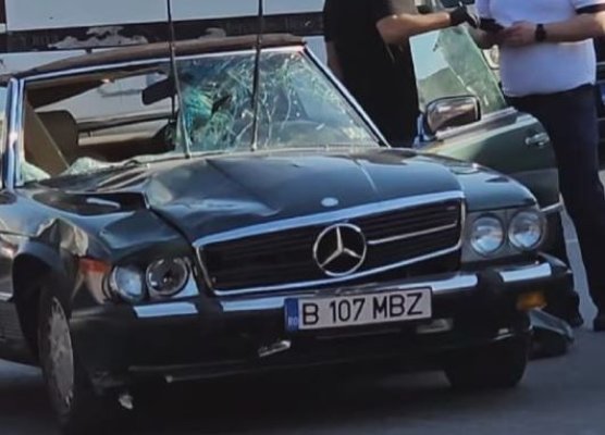 Șoferul drogat conducea mașina de colecție a tatălui, deși autoturismul nu avea RCA