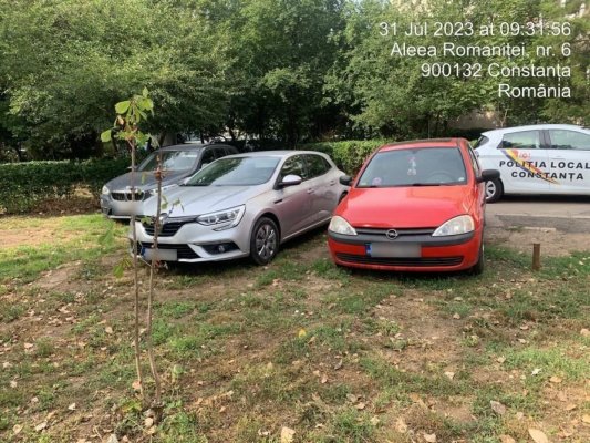 Polițiștii locali au dat iama în șoferii care au parcat neregulamentar 