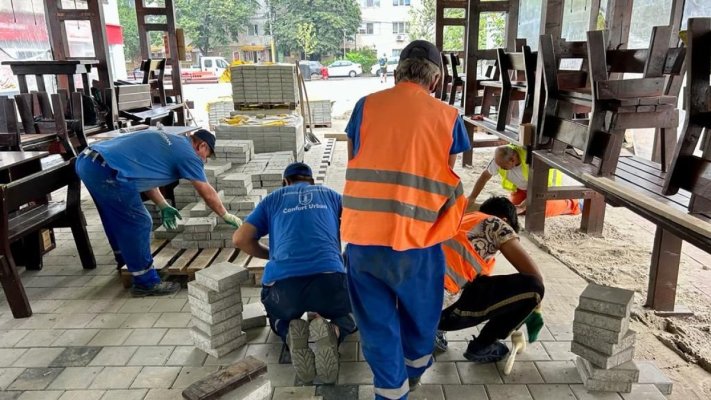 Se reabilitează pavilioanele de vară destinate persoanelor vârstnice