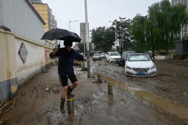 China: La Beijing s-au înregistrat cele mai abundente precipitaţii din ultimii 140 de ani