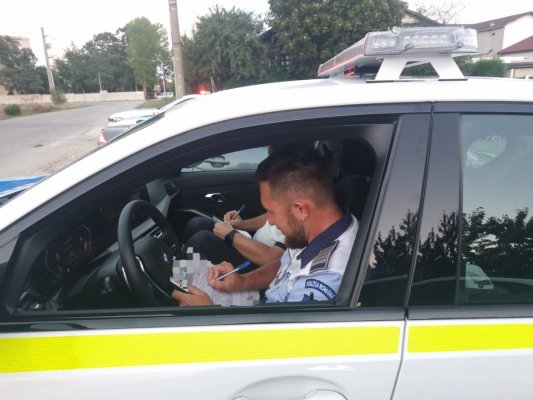 A plouat cu amenzi la Năvodari