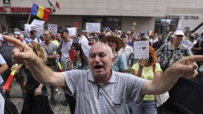 Amenzi după protestul AUR de la Ministerul Sănătății. A fost întocmit și un dosar penal