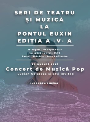 Continuă „Serile de Teatru și Muzică la Pontul Euxin” 