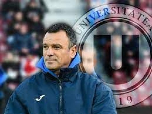 Universitatea Cluj s-a despărţit de antrenorul Anton Petrea
