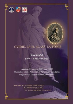 Muzeul de Istorie și Arheologie va găzdui evenimentul „Ovidiu, la el acasă, la Tomis”