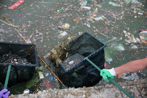 O nouă acțiune pentru ecologizarea lacului Tăbăcărie