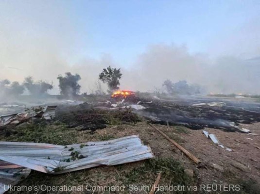 Ucraina: Al patrulea atac în ultimele cinci zile asupra portului dunărean Izmail