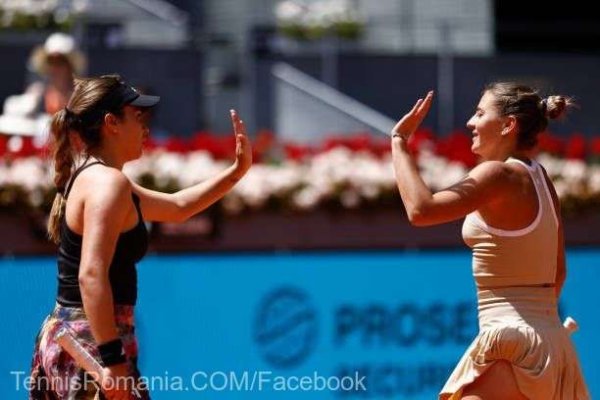 Tenis: Gabriela Ruse şi Marta Kostiuk, calificate în optimile probei feminine de dublu la US Open