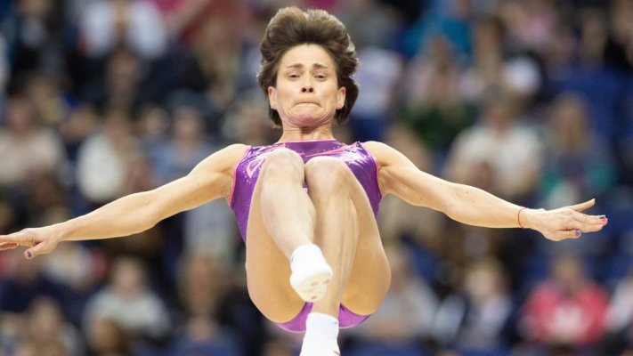 Gimnastică artistică: Legendara Oksana Şuşovitina impresionează publicul la Jocurile Asiatice de la Hangzhou