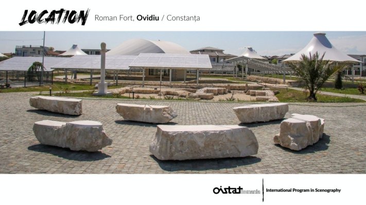 International Program in Scenography, desfăşurată la Castrul Roman din Ovidiu, în perioada 2-10 septembrie
